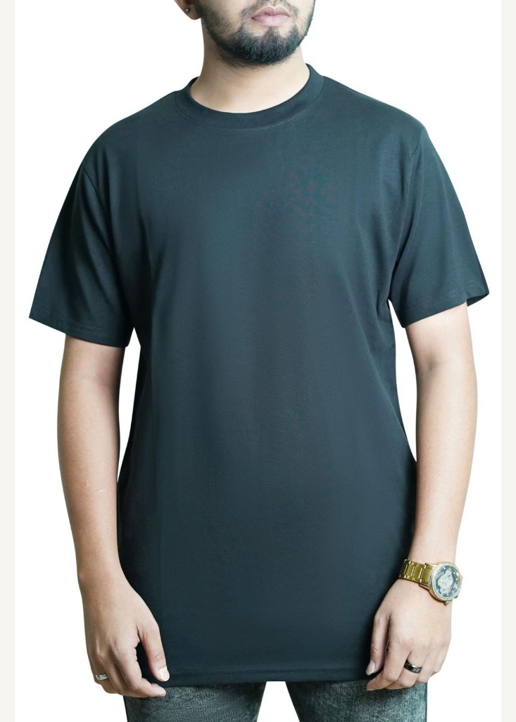 Black Tees - 100% Organic Combed Cotton Regular Fit